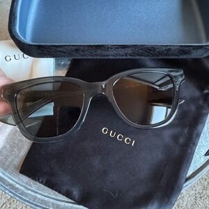 GUCCI GG1116S Sunglasses Black Acetate Made in Italy